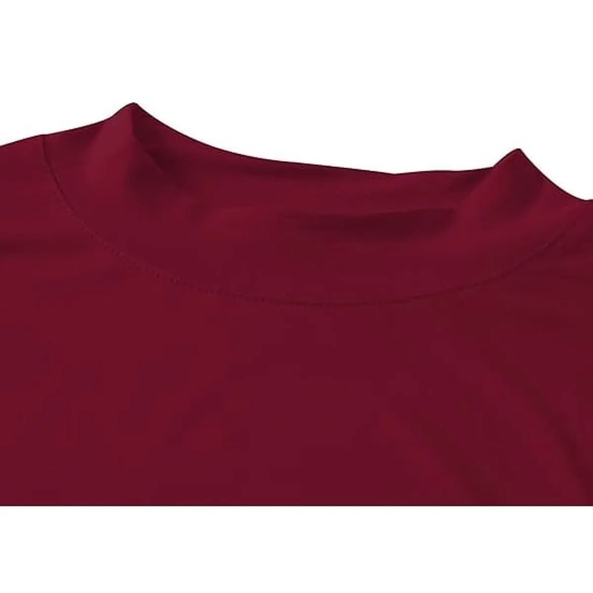 GARSIL - Camiseta Cuello Alto - Polera - Beatle Para Mujer - Primera Capa Bambu