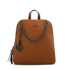 AMPHORA - Mochila mediana viena camel