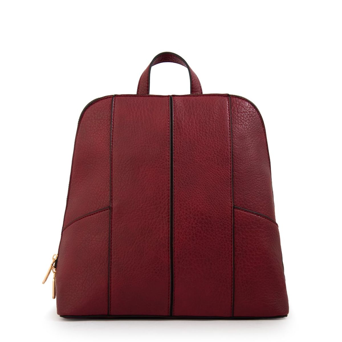 AMPHORA - Mochila begonia mediana rojo oscuro