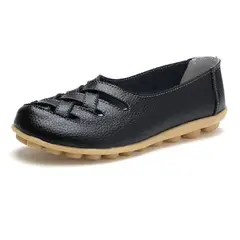 XHCY - Zapatos Planos De Mujer Con Suela De Tendón De Vacuno