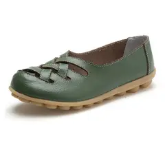 XHCY - Zapatos Planos De Mujer Con Suela De Tendón De Vacuno
