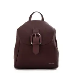 AMPHORA - Mochila con tapa mediana jessie burdeo