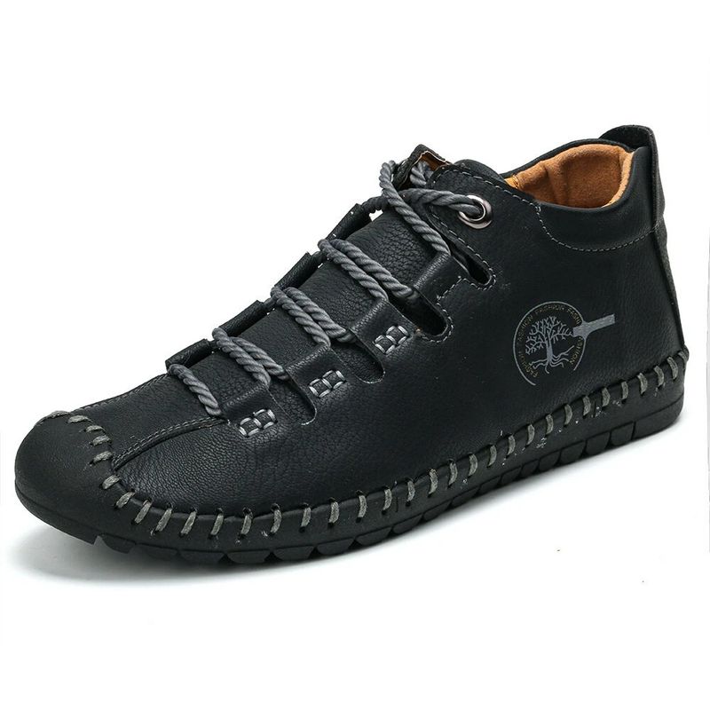 XHCY - Botas De Tobillo De Los Hombres De La Parte Superior Alta Za.