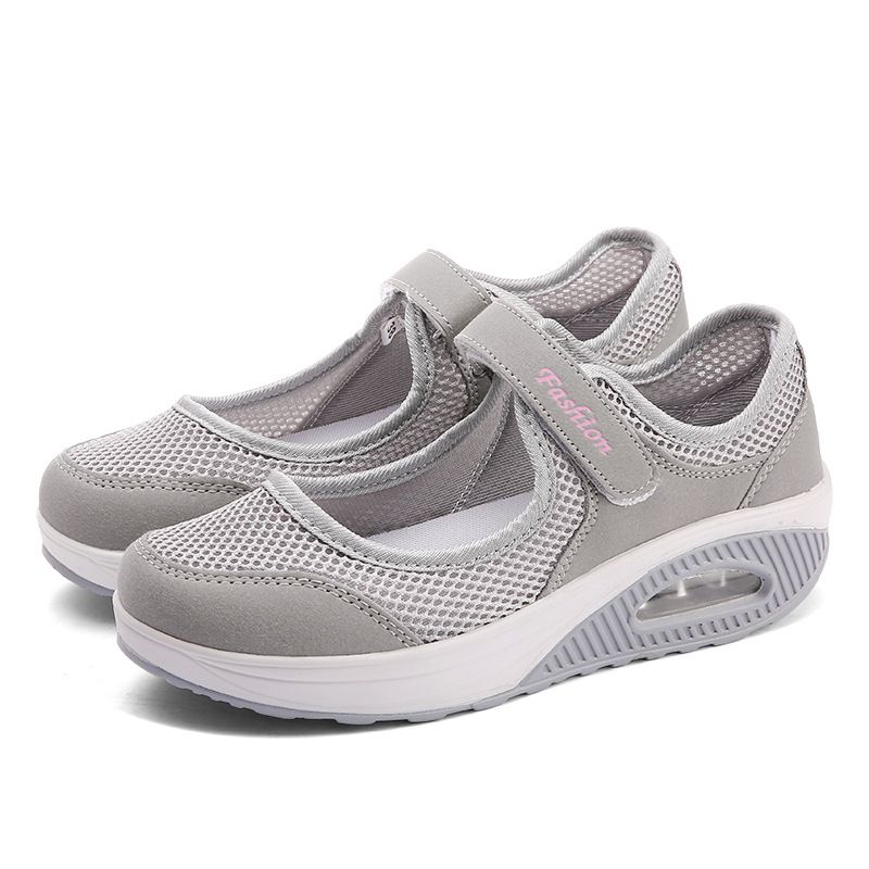 XHCY - Zapatillas Casual Transpirables Con Punta Redonda Para Mujer.
