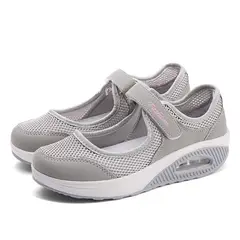 XHCY - Zapatillas Casual Transpirables Con Punta Redonda Para Mujer.