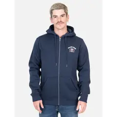 VOLCOM - Poleron Warp Azul Marino Hombre - Azul Marino