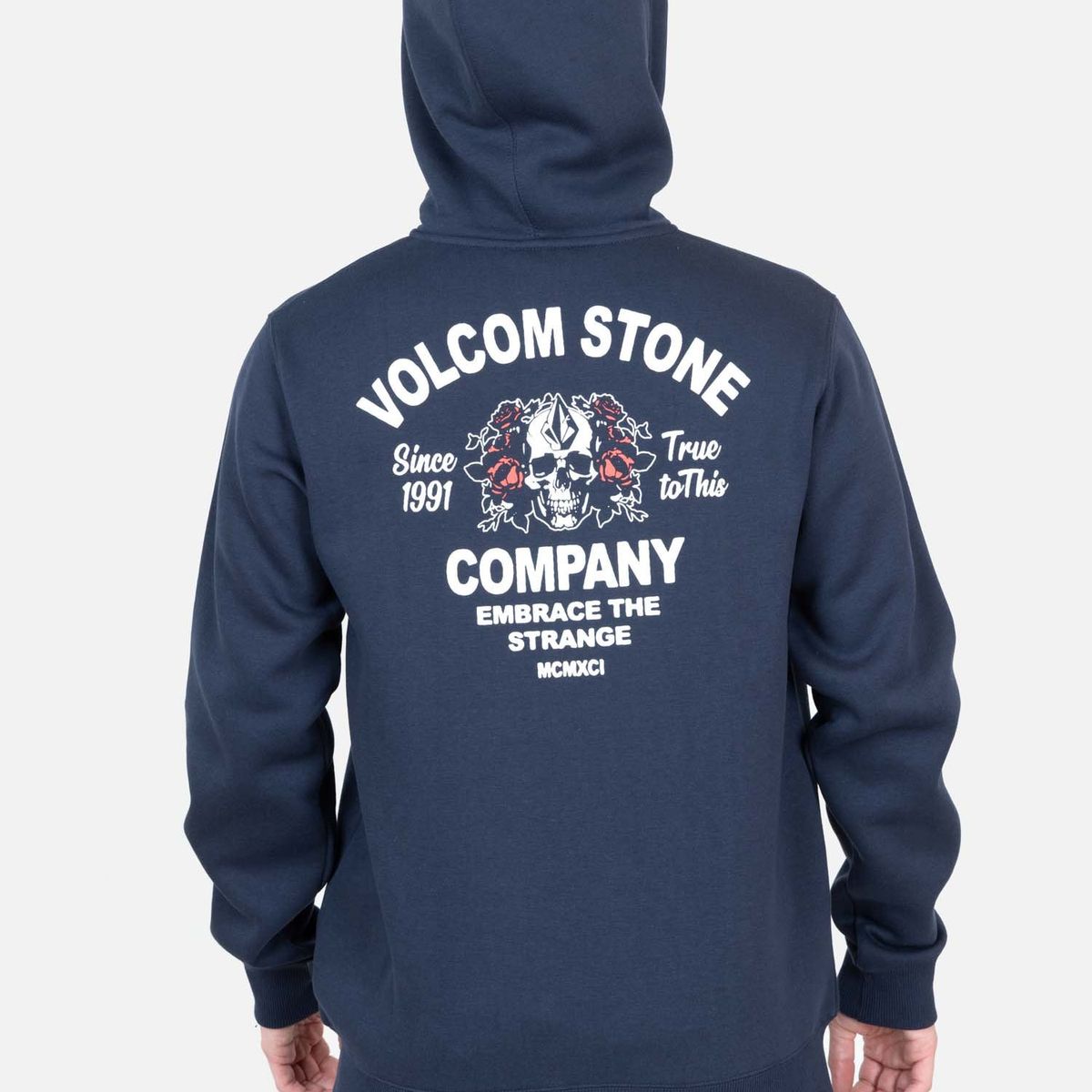 VOLCOM - Poleron Warp Azul Marino Hombre Volcom - Azul Marino