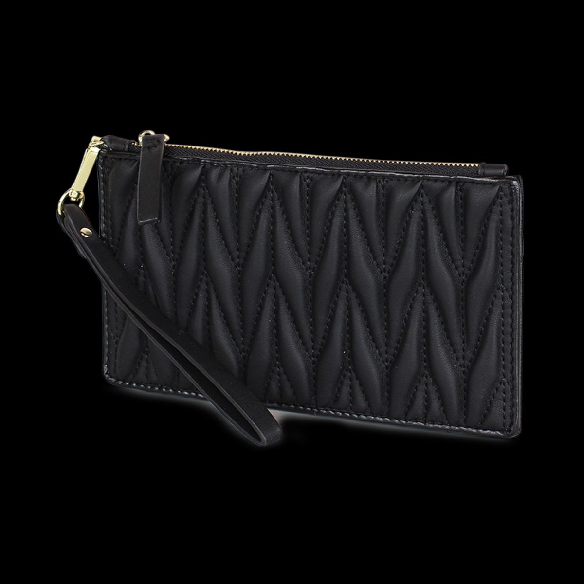 KENNETH COLE - Pack Billetera Abella negra + Pañuelo Oni negro Kenneth Cole
