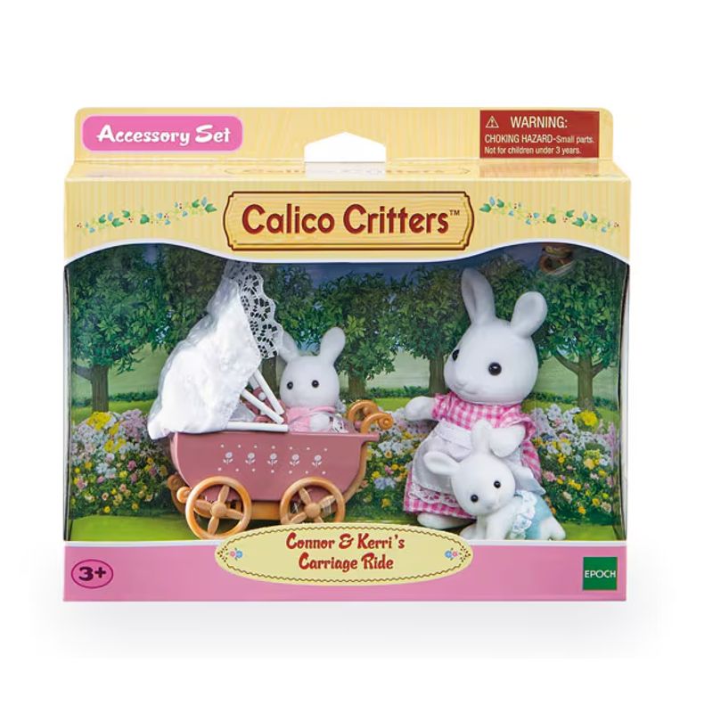 SYLVANIAN FAMILIES - Sylvanian Families Carrito Bebés Con Mamá Conejo Ternurines
