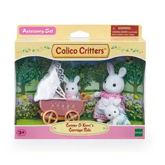 SYLVANIAN FAMILIES - Carrito Bebés Con Mamá Conejo Ternurines