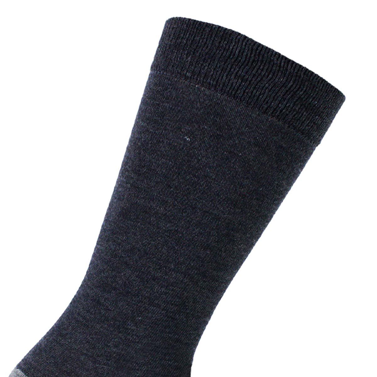 MONARCH - 2 Pares Calcetín Bamboo Lineas Marengo Monarch