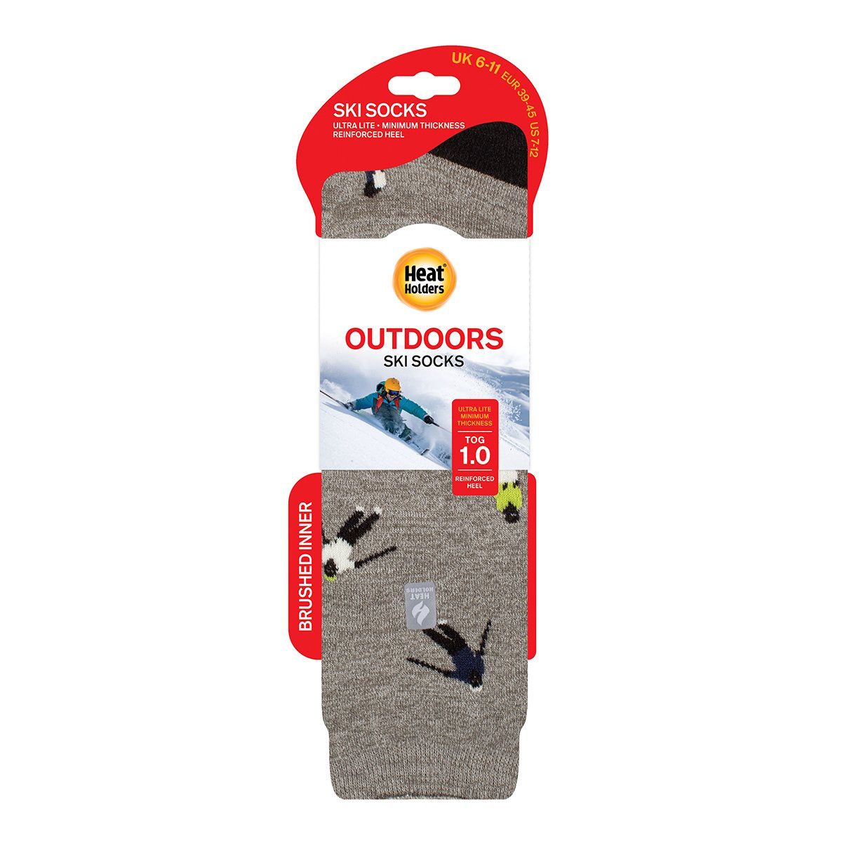 HEAT HOLDERS - Calcetín Ultra Lite Sky Gris Heat Holders