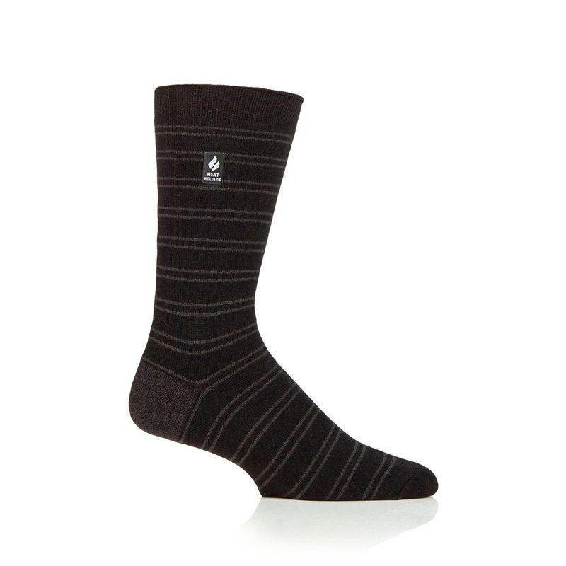 HEAT HOLDERS - Calcetín Ultra Lite Orodover Stripe Negro Heat Holders