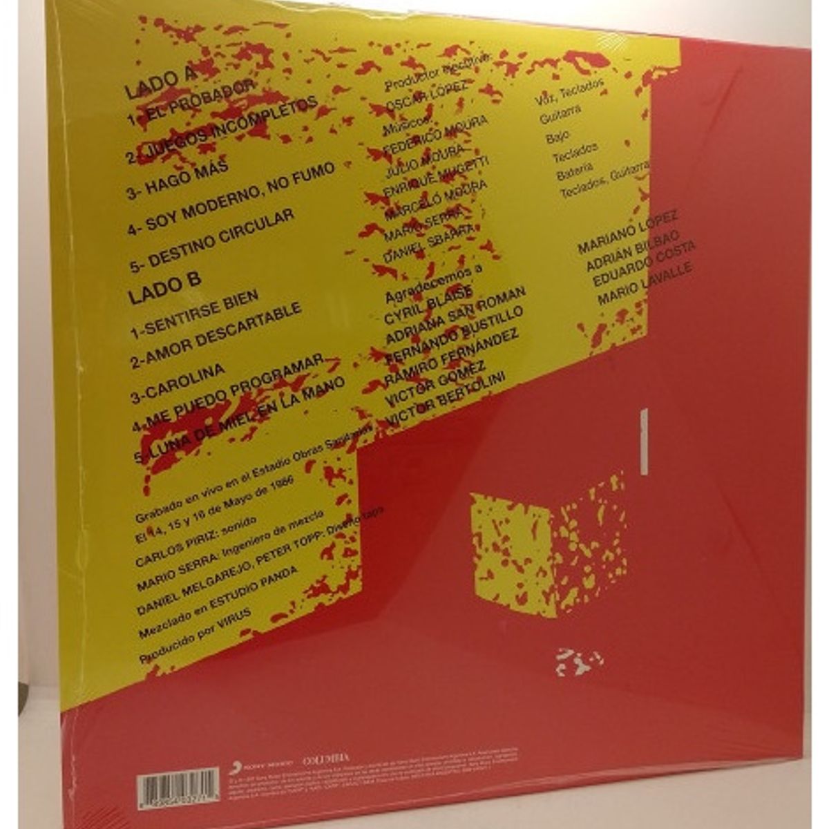 HITWAY MUSIC - VIRUS - VIVO 2 - VINILO