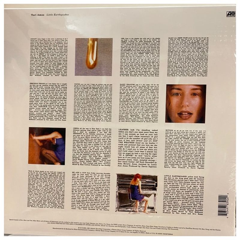 HITWAY MUSIC - TORI AMOS - LITTLE EARTHQUAKES 30TH AN ED 2LP - VINILO