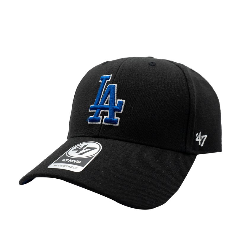 47 BRAND - Gorra 47 MLB Dodgers Sure47 Negro Cerrada
