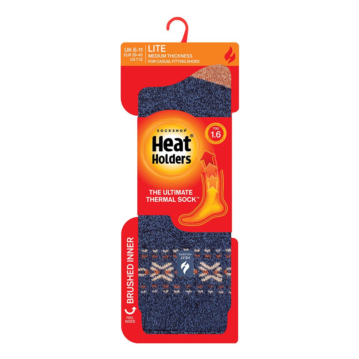HEAT HOLDERS - Calcetín Lite Matterhorn Denim Heat Holders