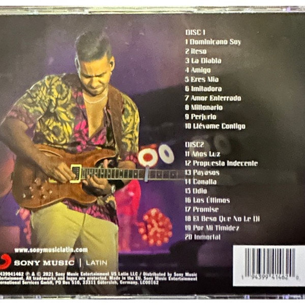 HITWAY MUSIC - ROMEO SANTOS - UTOPIA LIVE FROM METLIFE STADIUM DELUXE EDITION 2CD - CD