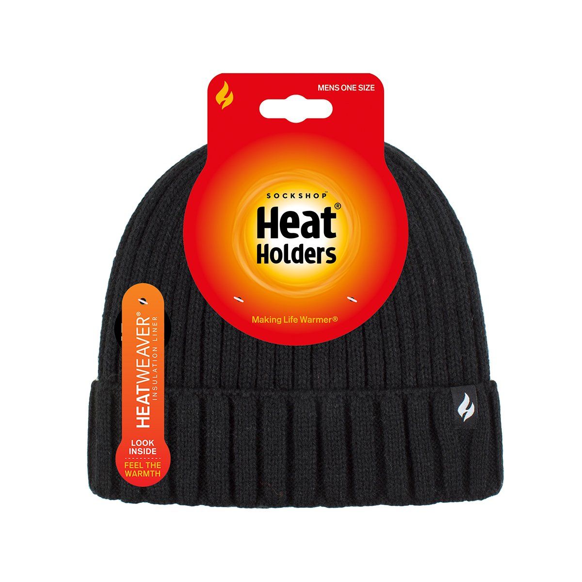 HEAT HOLDERS - Gorro Con Vueta Lawson Negro Heat Holders