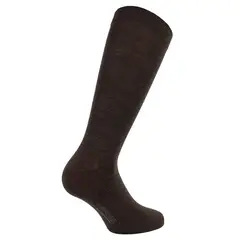 PERUGGI - Calcetín Lana Merino Liso Chocolate