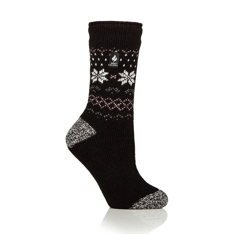 HEAT HOLDERS - Calcetín Original Jacquard Negro Heat Holders