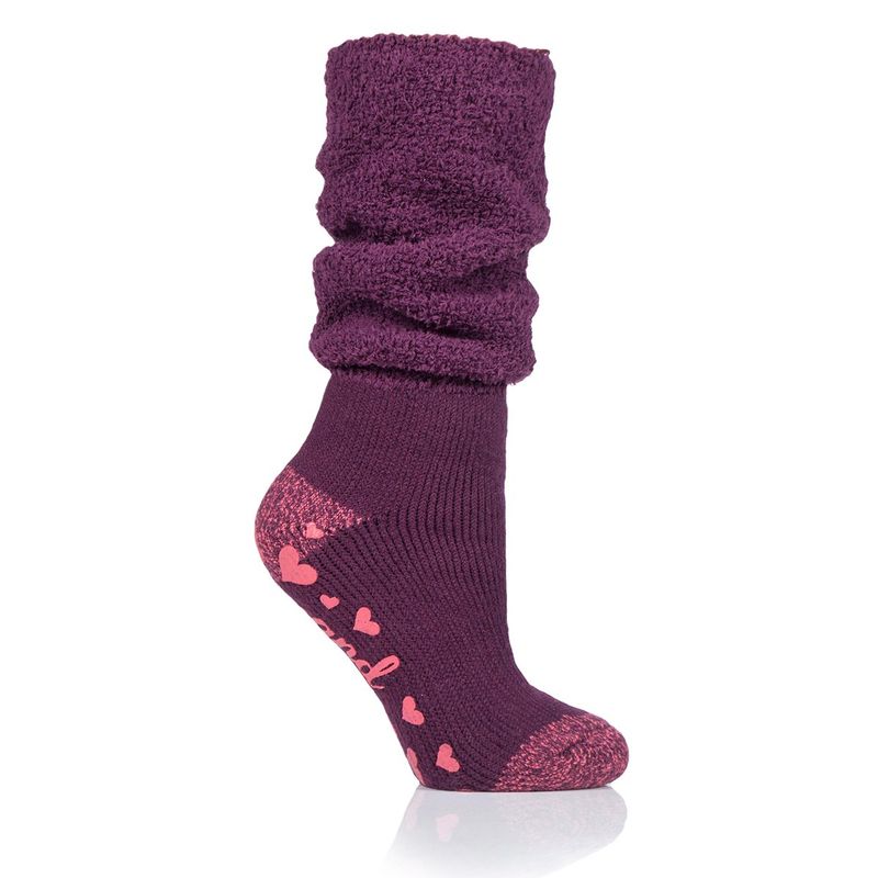 HEAT HOLDERS - Calcetín Original Cosy Slouch Burdeos Heat Holders