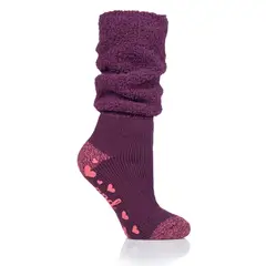 HEAT HOLDERS - Calcetín Original Cosy Slouch Burdeos
