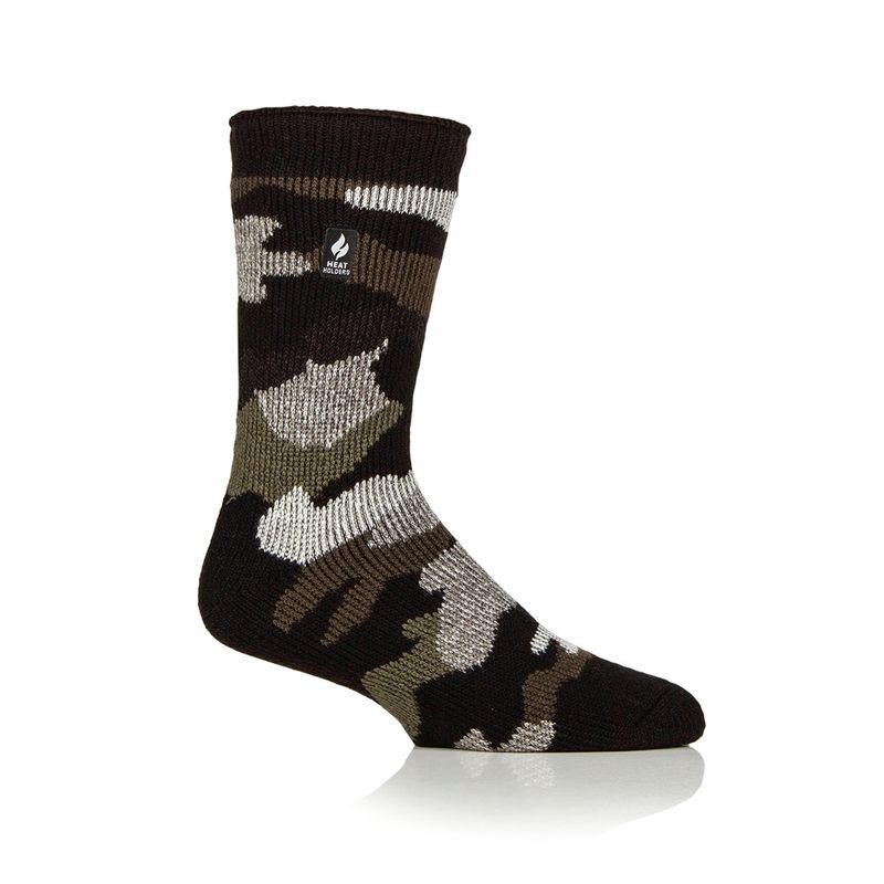 HEAT HOLDERS - Calcetín Original Jacquard Verde Musgo Heat Holders