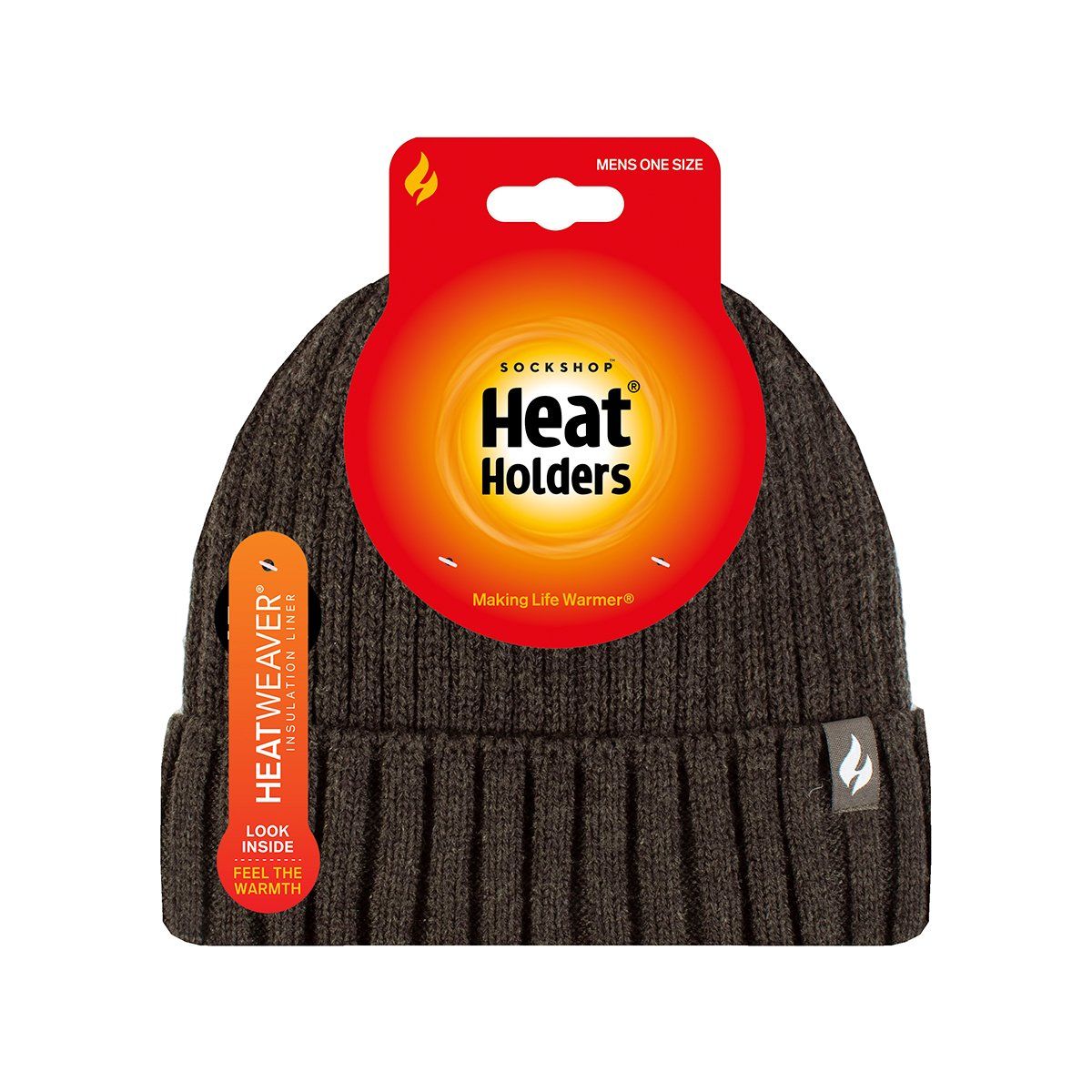HEAT HOLDERS - Gorro Con Vueta Lawson Verde Musgo Heat Holders