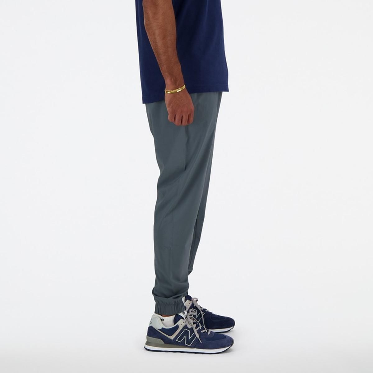 NEW BALANCE - Pantalón Jogger Lifestyle Hombre New Balance Sport Gris