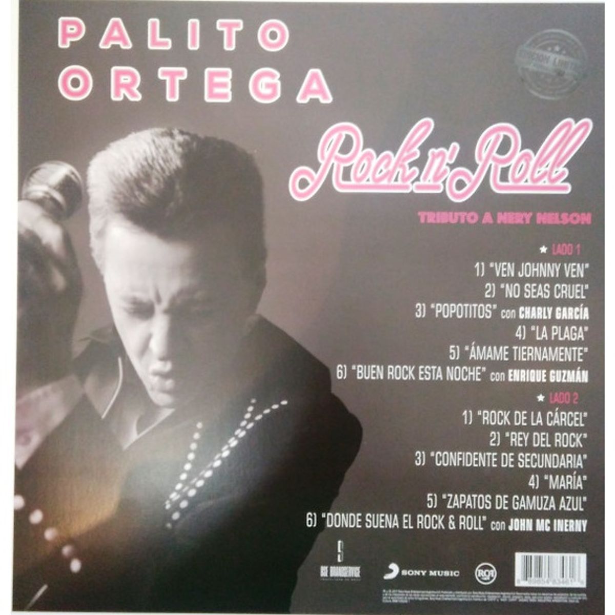 HITWAY MUSIC - PALITO ORTEGA - ROCK & ROLL - VINILO