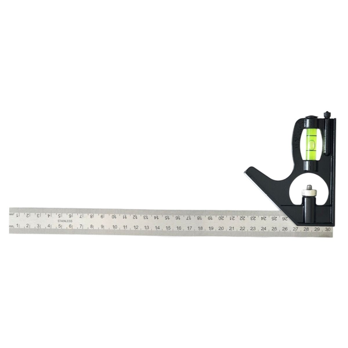 GENERICO - Regla Angular de Acero Inoxidable 300mm 13617