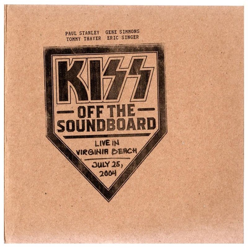 HITWAY MUSIC - KISS - OFF THE SOUNDBOARD LIVE IN VIRGINIA BEACH 2CD - CD