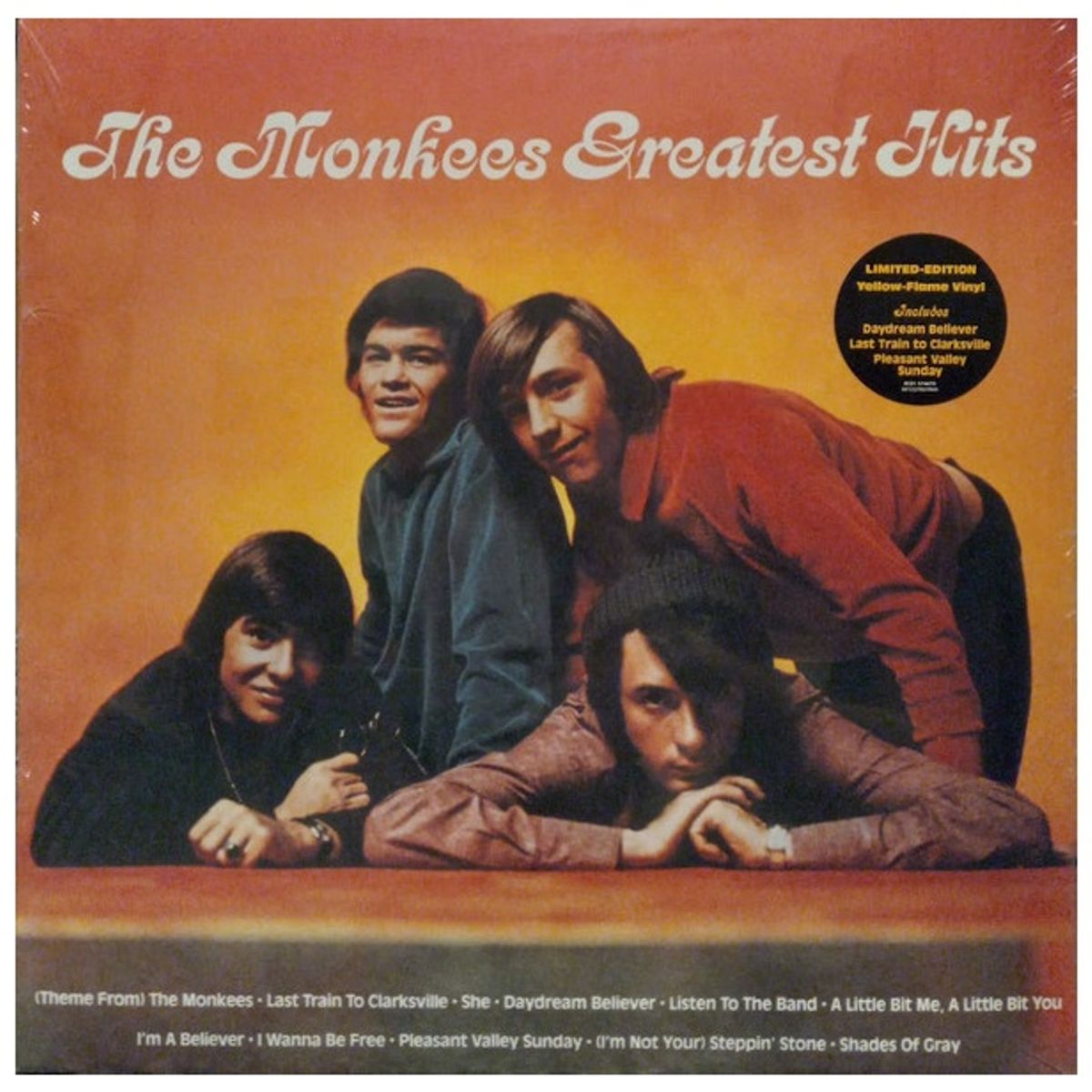HITWAY MUSIC - MONKEES - GREATEST HITS YELLOW VINYL - VINILO