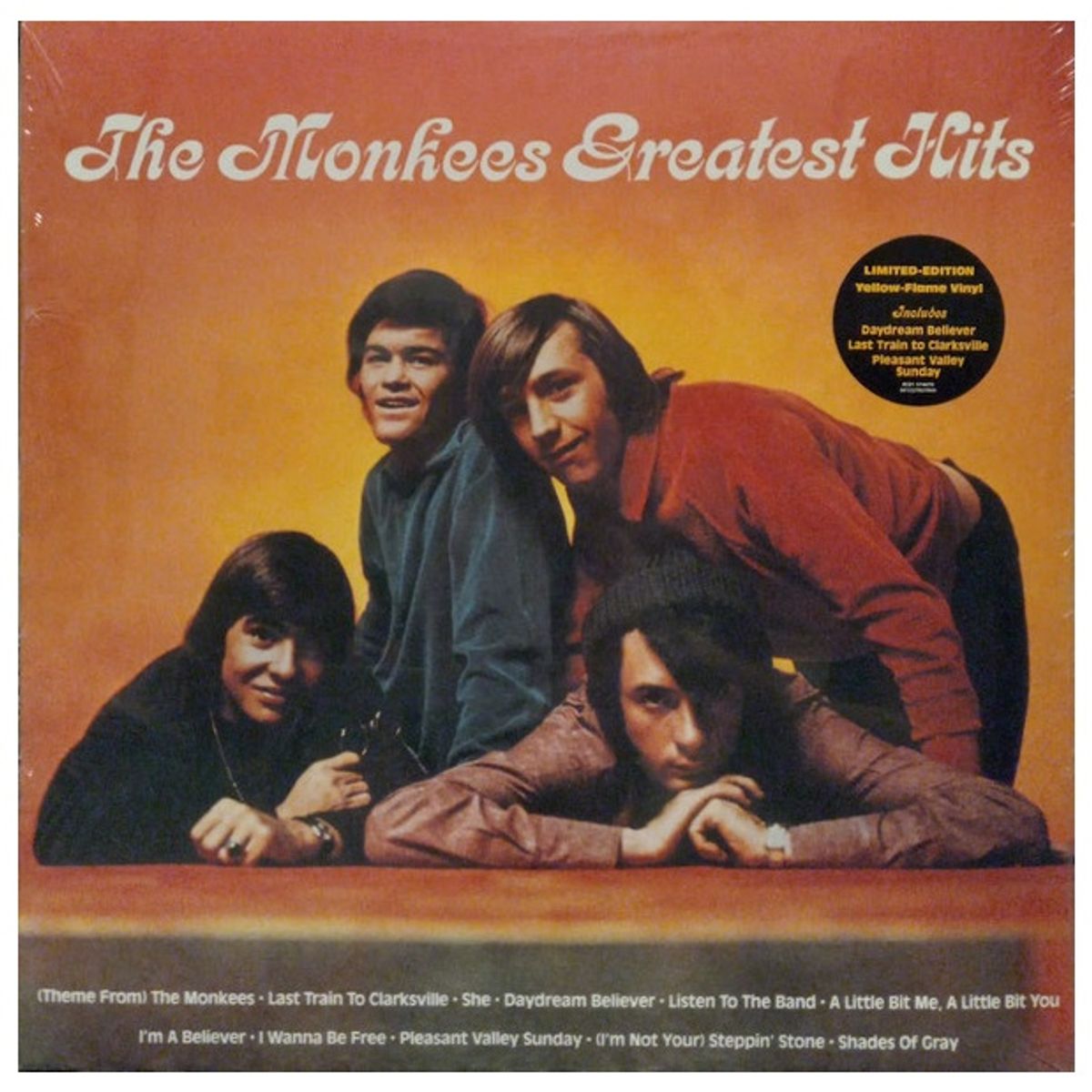 HITWAY MUSIC - MONKEES - GREATEST HITS YELLOW VINYL - VINILO