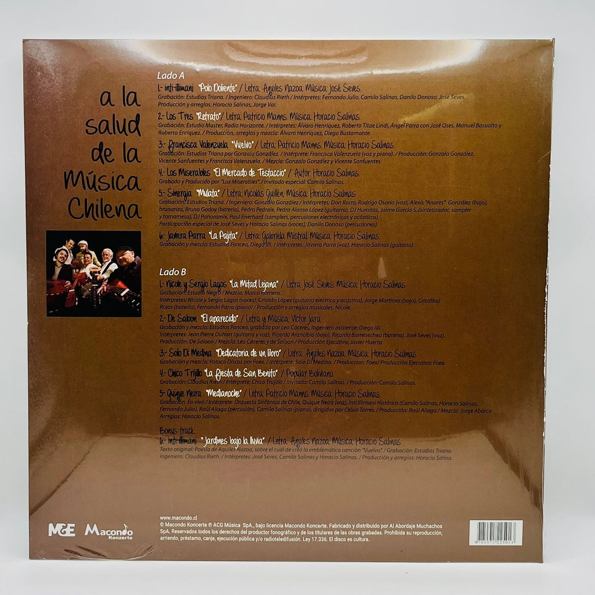 HITWAY MUSIC - INTI ILLIMANI HISTORICO - TRIBUTO A SU MUSICA - VINILO