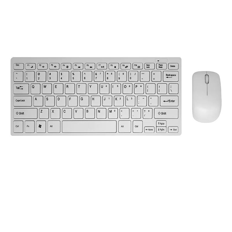DM - KIT MOUSE TECLADO 24G K03 BLANCO