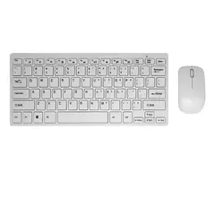 DM - KIT MOUSE TECLADO 24G K03 BLANCO
