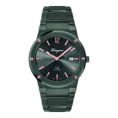 SALVATORE FERRAGAMO - Reloj para Hombre SFDT01520 en IP Gunmetal