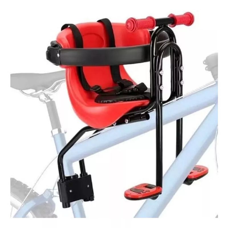 GENERICO - Silla Frontal De Bicicleta Para Niños Y Bebes - 30kg