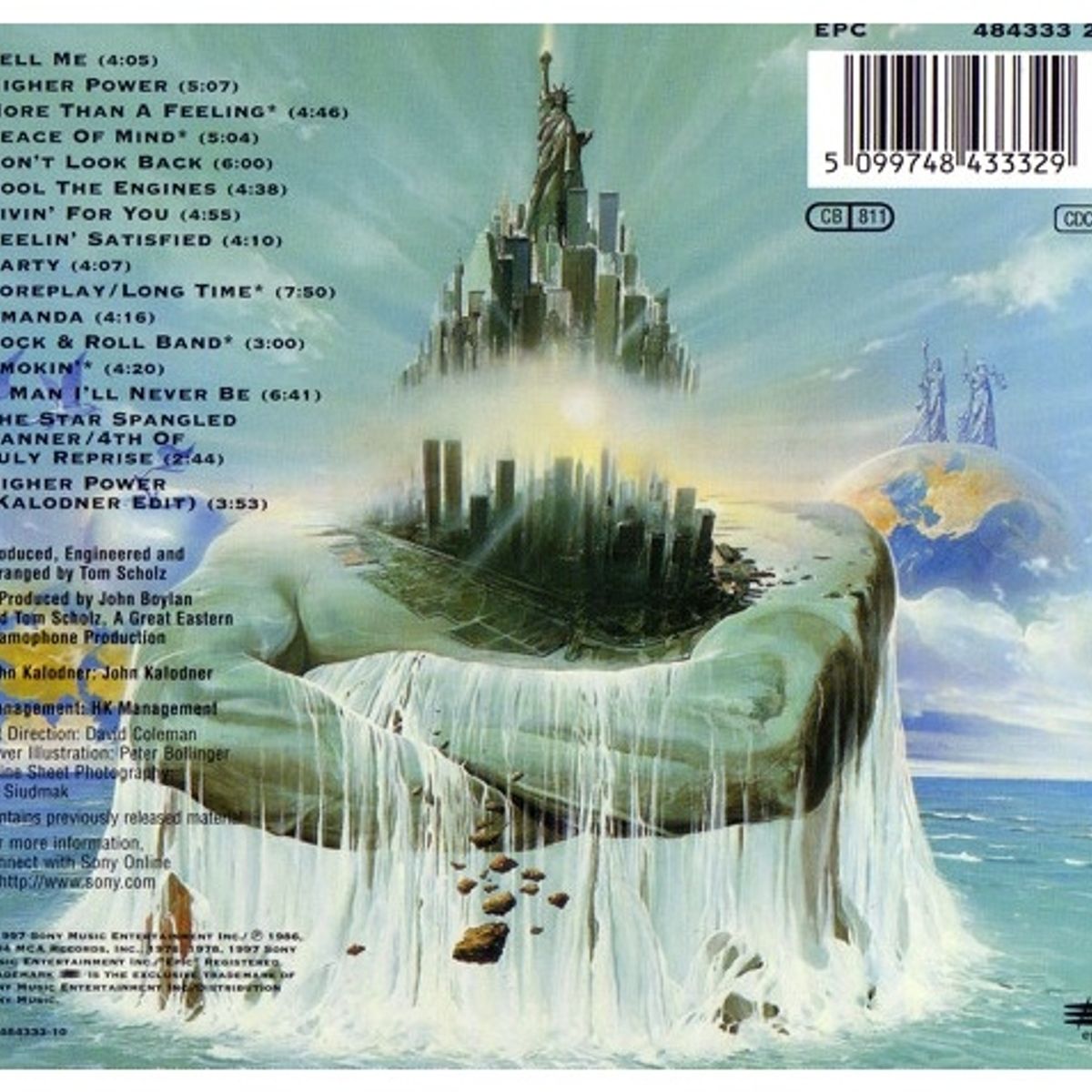 HITWAY MUSIC - BOSTON - GREATEST HITS - CD