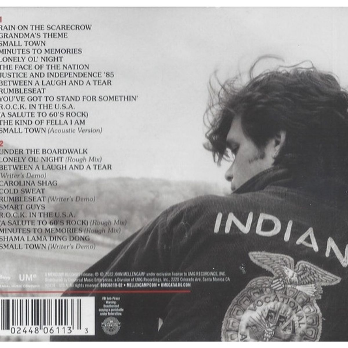 HITWAY MUSIC - JOHN COUGAR MELLENCAMP - SCARECROW 2CD - CD