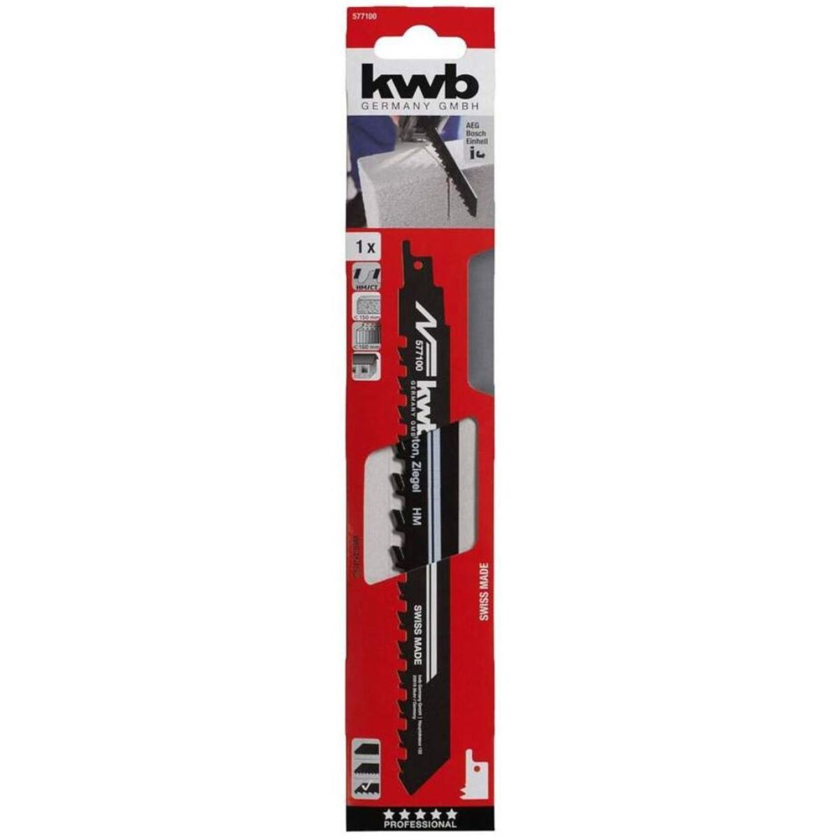 KWB - Hoja Sierra Sable Hormigón 240mm KWB 49577100