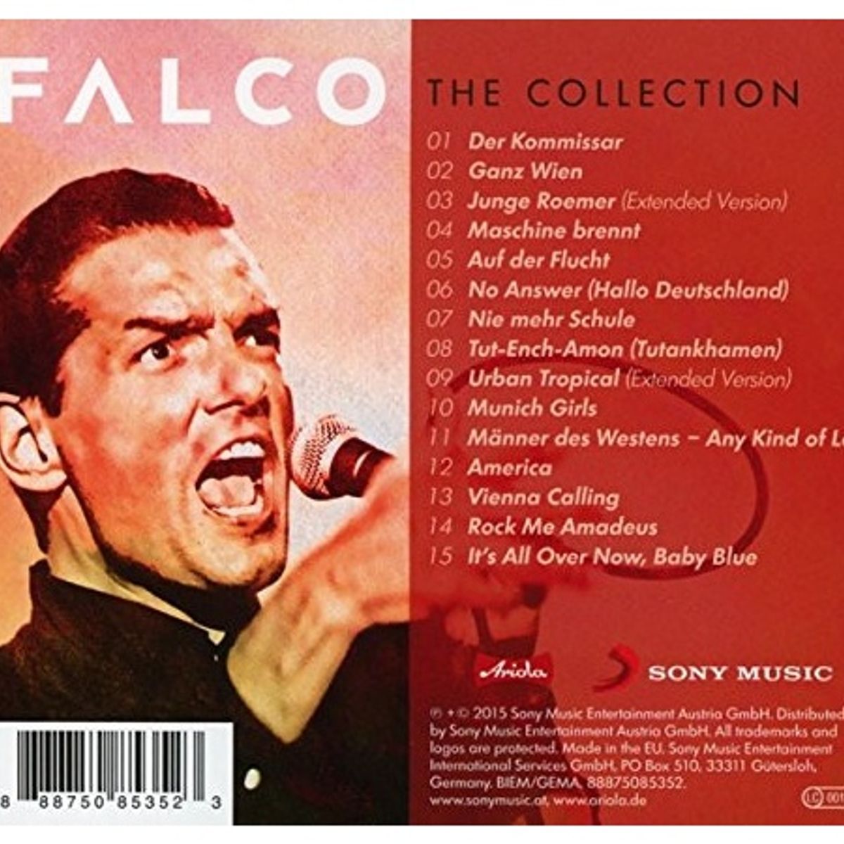 HITWAY MUSIC - FALCO - COLLECTION - CD