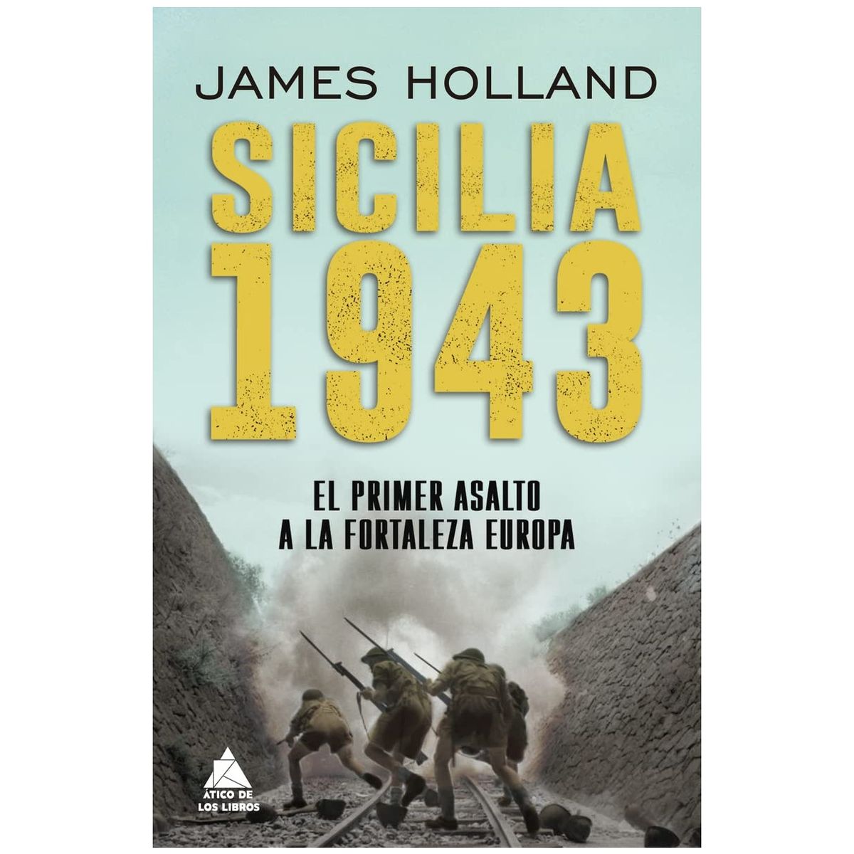 HITWAY MUSIC - SICILIA 1943 TAPA CARTONÉ - JAMES HOLLAND - LIBRO