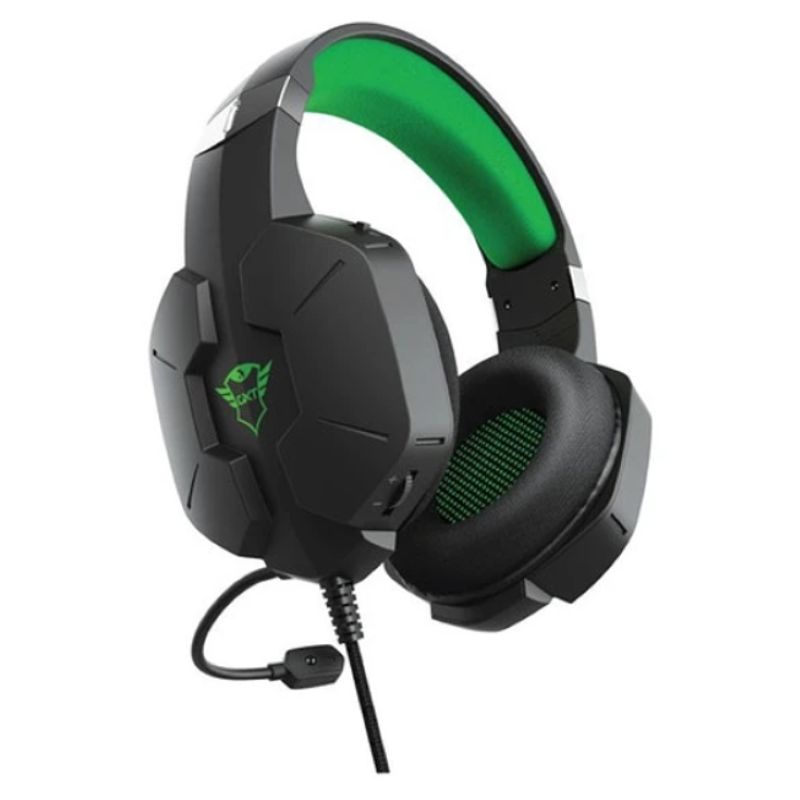 TRUST - Audifonos Gamer On-Ear - Trust GXT 323x Carus - 3.5 mm - Black