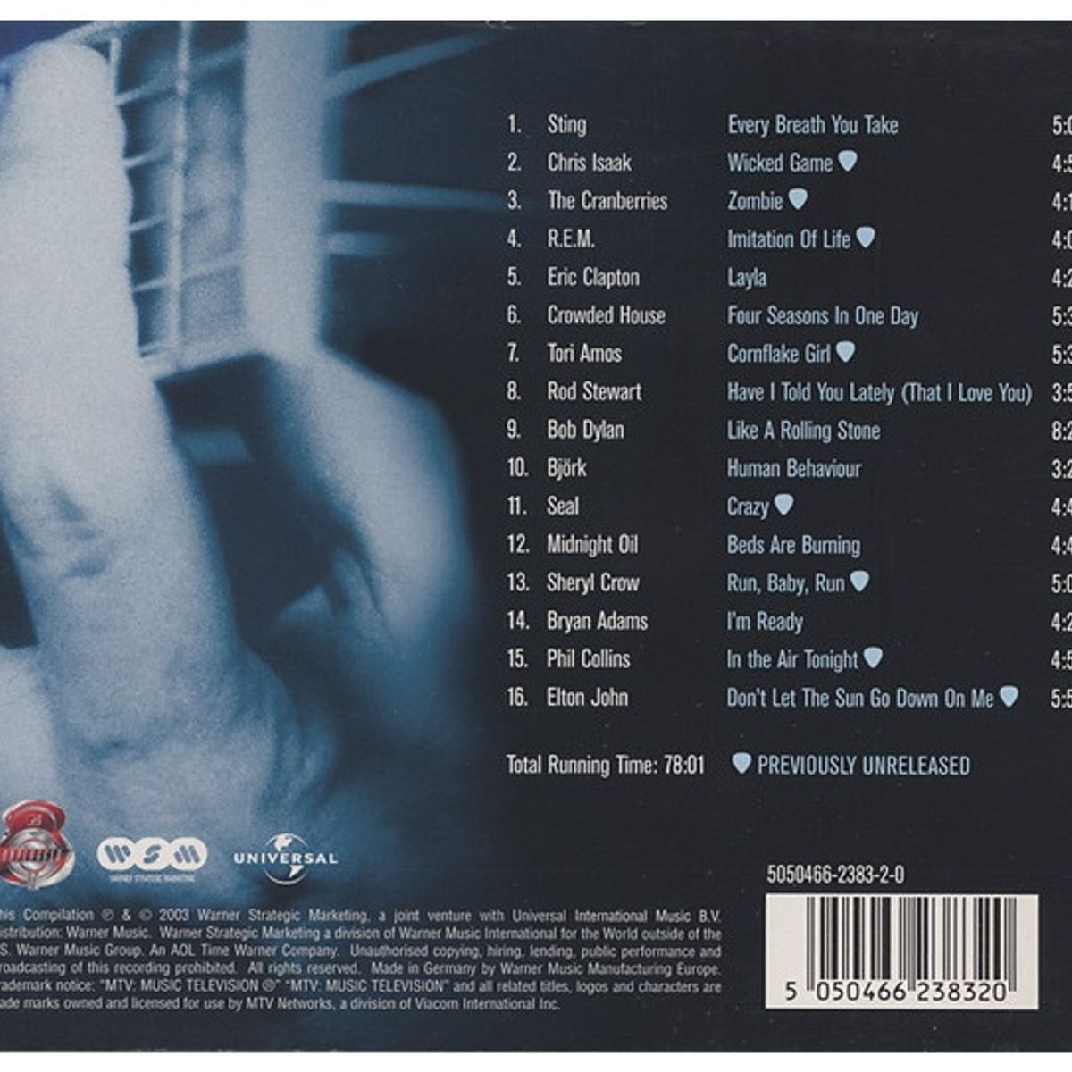 HITWAY MUSIC - MTV UNPLUGGED 2  - THE VERY BEST OF - CD