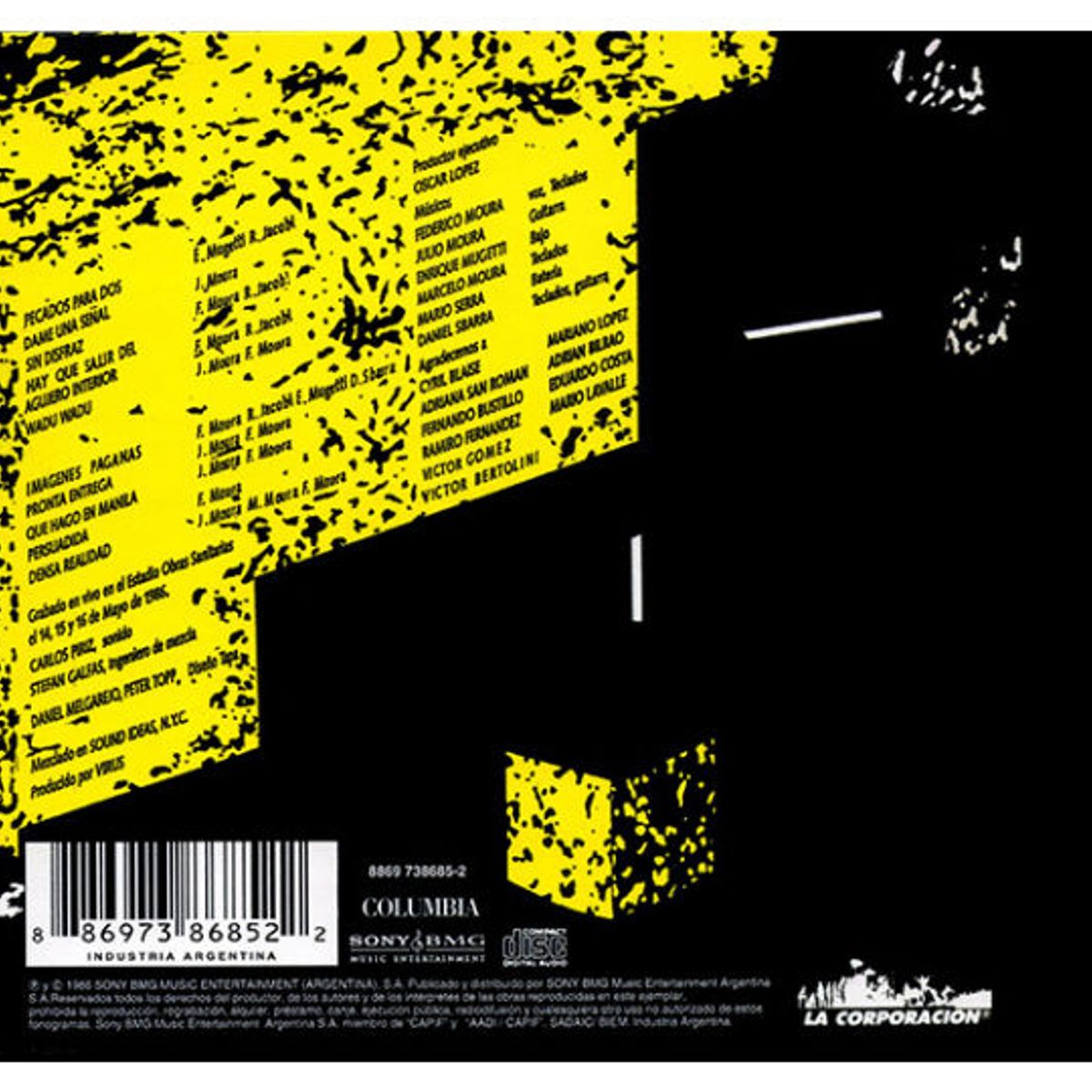 HITWAY MUSIC - VIRUS - VIVO OBRAS 1986 DIGIPACK - CD