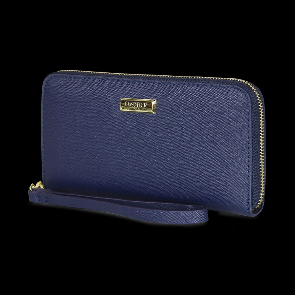 KENNETH COLE - Pack Billetera Jaeda azul + Pañuelo Alcala blanco Kenneth Cole