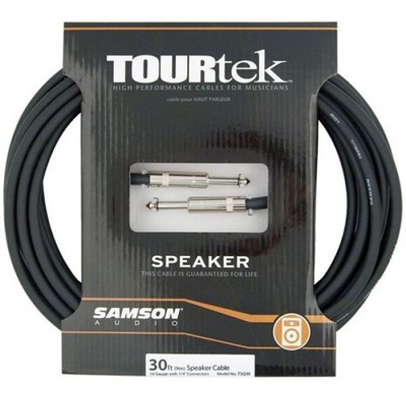 SAMSON - Cable para parlante Samson TSQ30 9 metros jack 14 pulgada